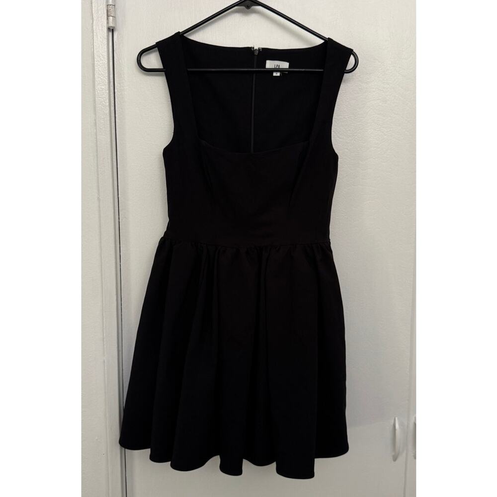 LPA Giovanna Mini Dress in Black Size Small - Picture 3 of 5